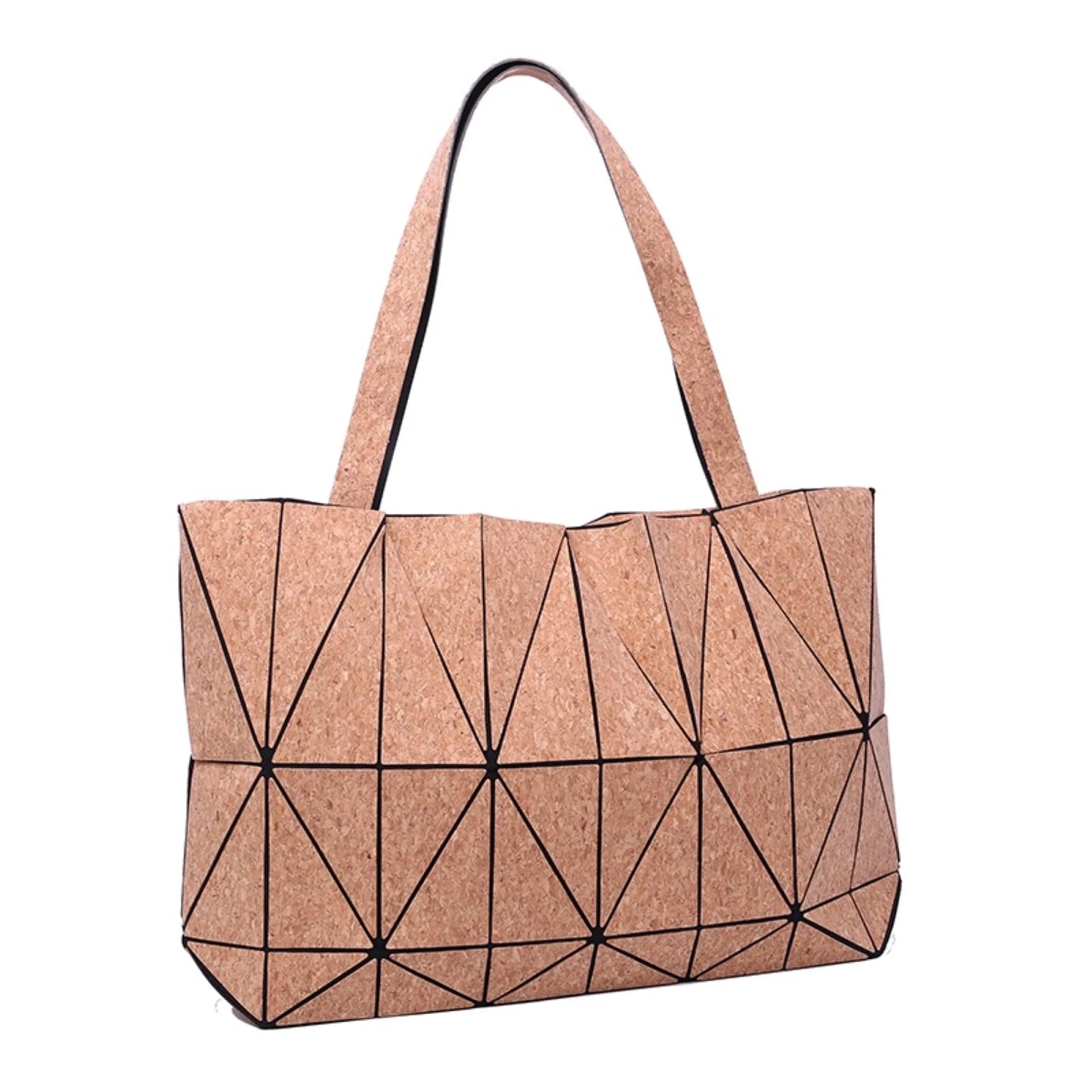 Geometric Cork Tote 2