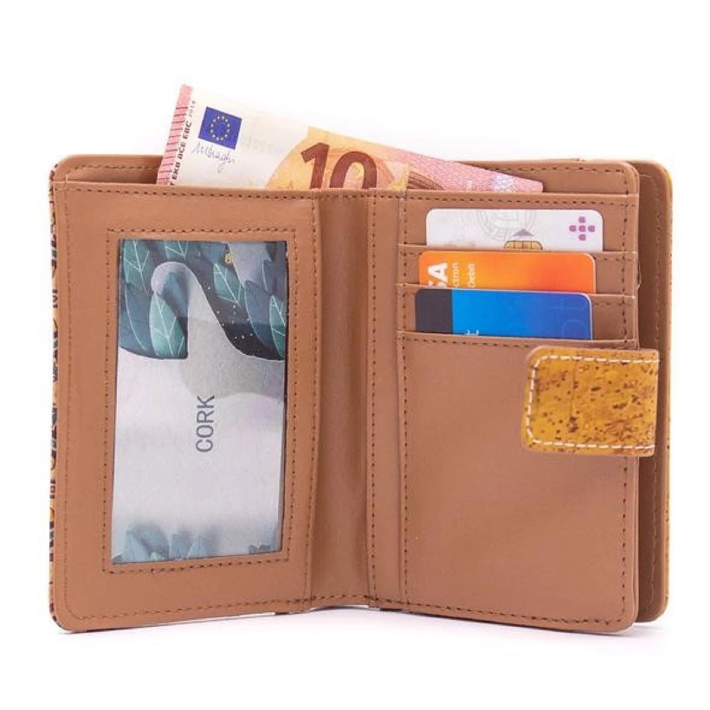 Minimalist Cork Wallet for Women