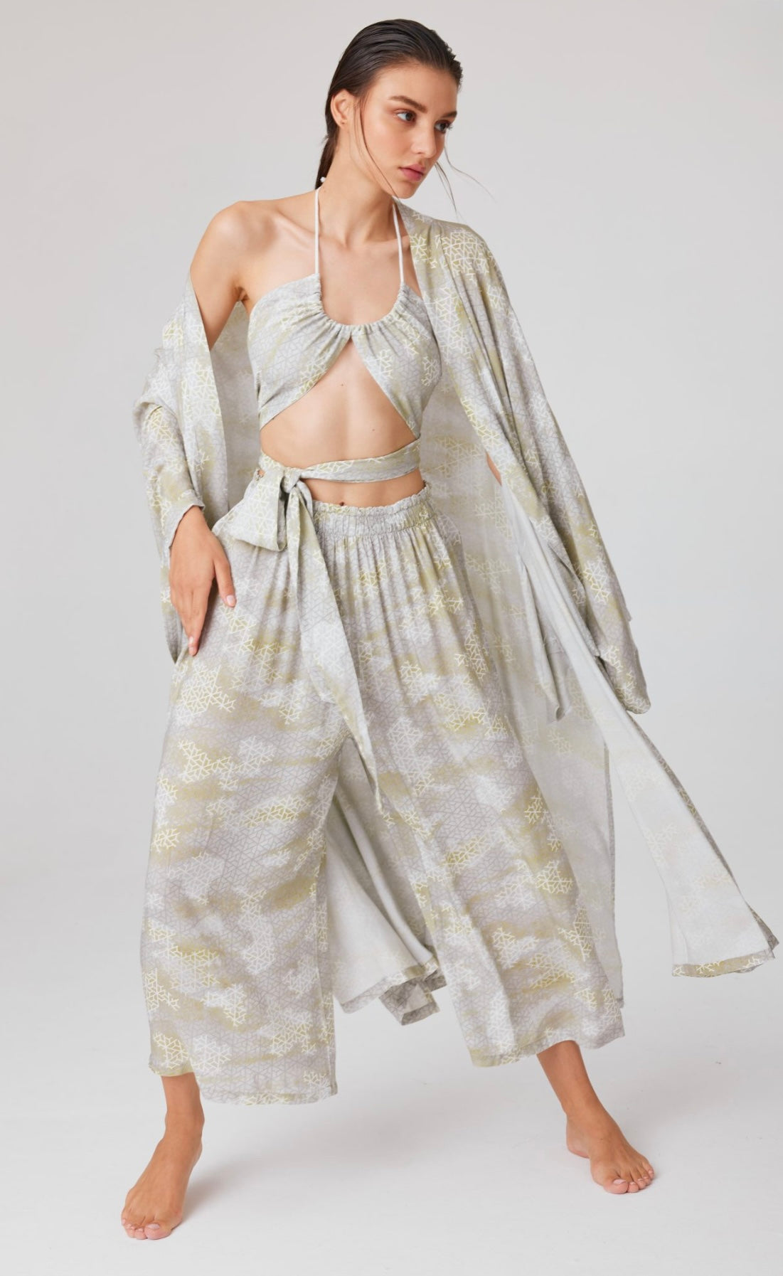 Vegan Silk Pants