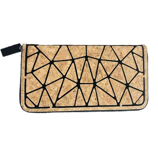 Geometric Cork wallet